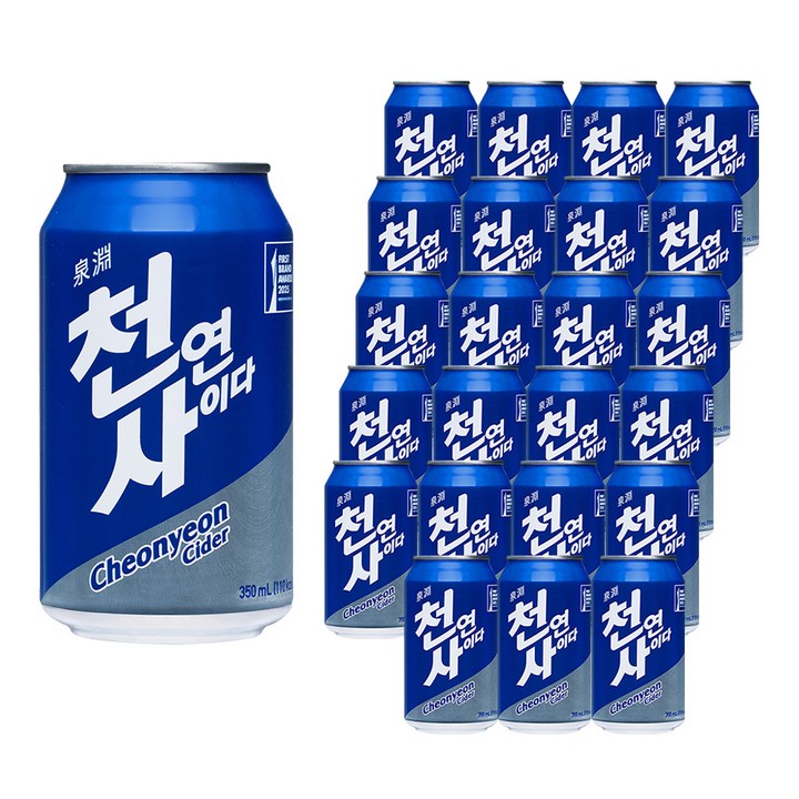 일화 천연사이다 355mlx24캔, 355ml, 24개