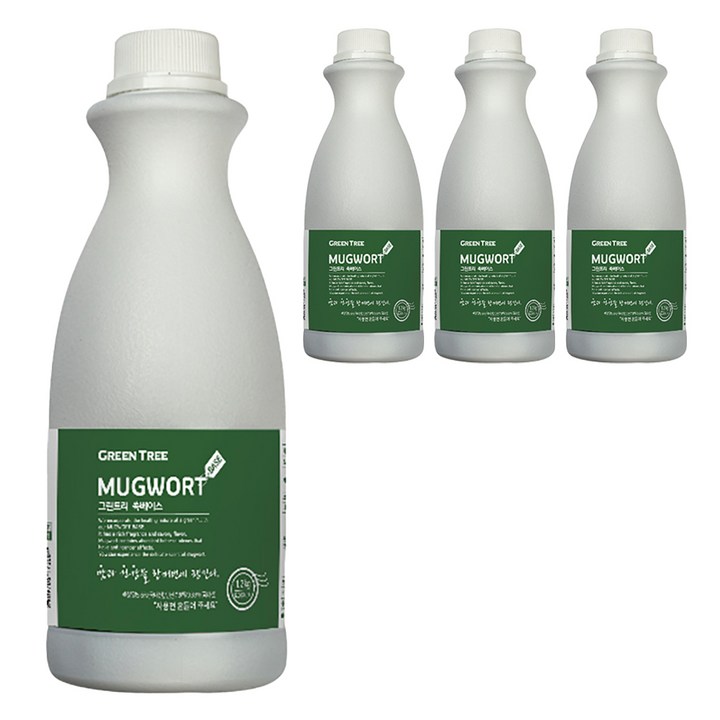 GreenTree 쑥 베이스, 1.2kg, 4개