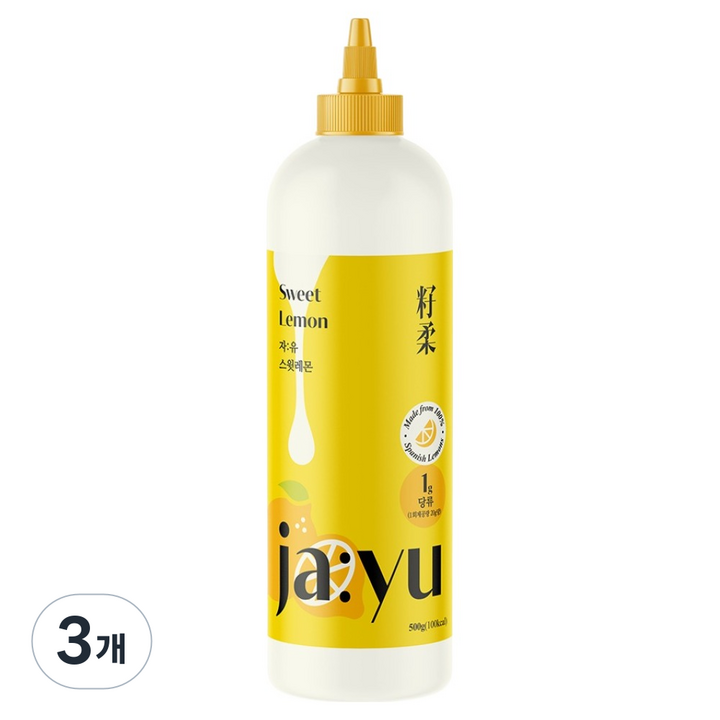 자유 스윗 레몬, 500g, 3개
