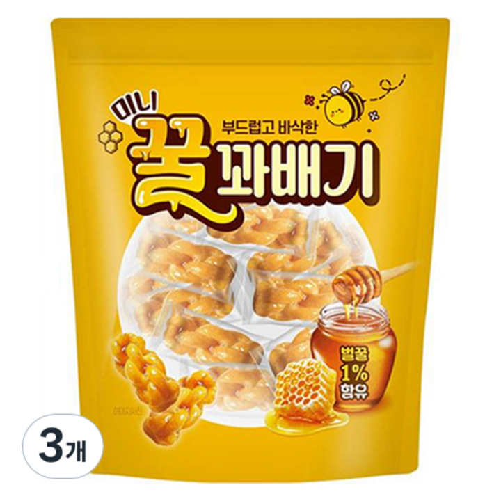 미니 꿀꽈배기, 3개, 700g