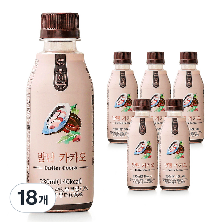 키토제니 방탄카카오, 230ml, 18개