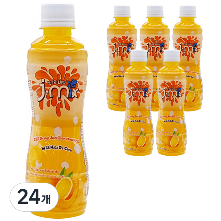 월드푸드 오렌지쥬스농축 나타드코코, 320ml, 24개