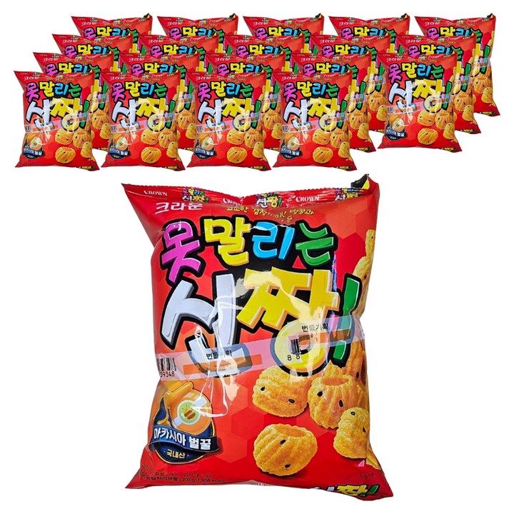 크라운 못말리는신짱, 200g, 20개