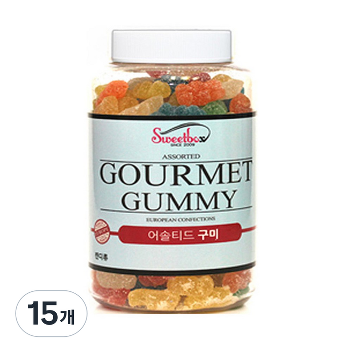 슈가베어 젤리, 500g, 15개
