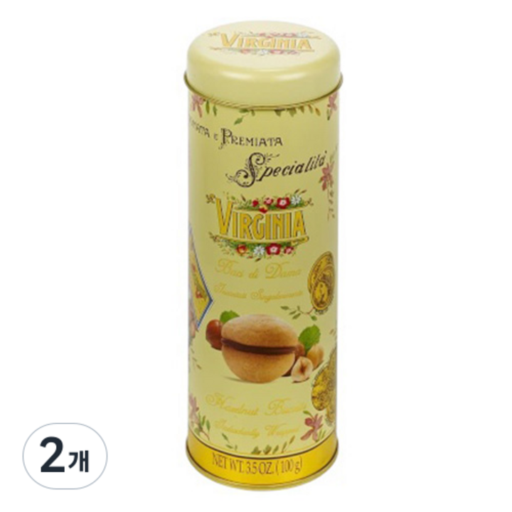 아마레티버지니아 트레디셔널 리구이아 베이커리, 100g, 2개