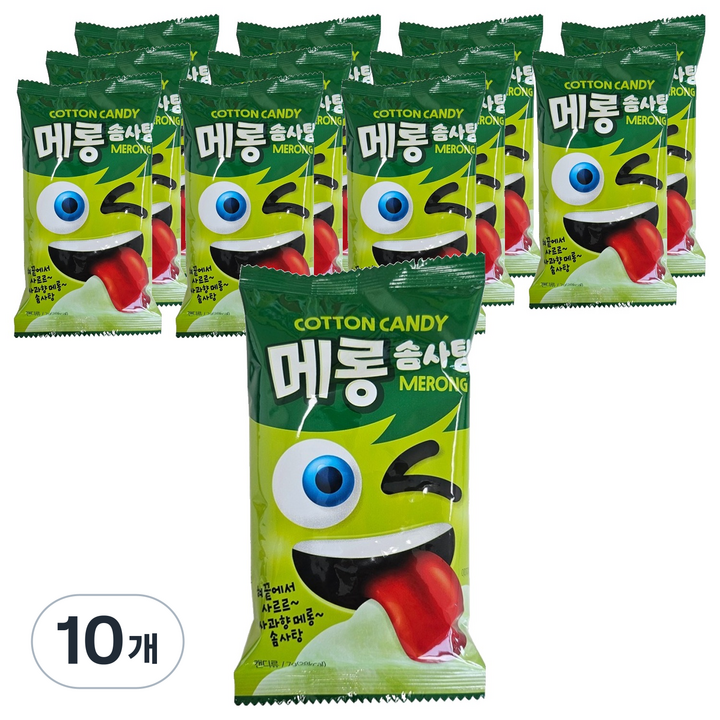메롱 솜사탕 12p, 84g, 10개