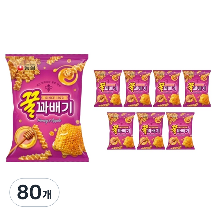 꿀꽈배기, 141g, 80개