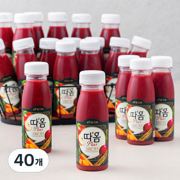 따옴 Plus ABC 주스, 220ml, 40개