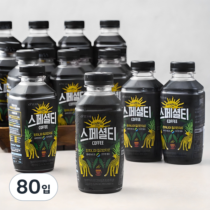 아카페라 스페셜티 탄자니아 킬리만자로, 460ml, 80입