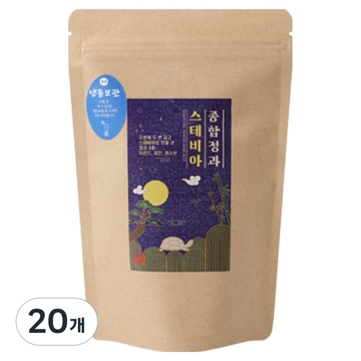 풍심당 스테비아 종합 정과, 20개, 60g