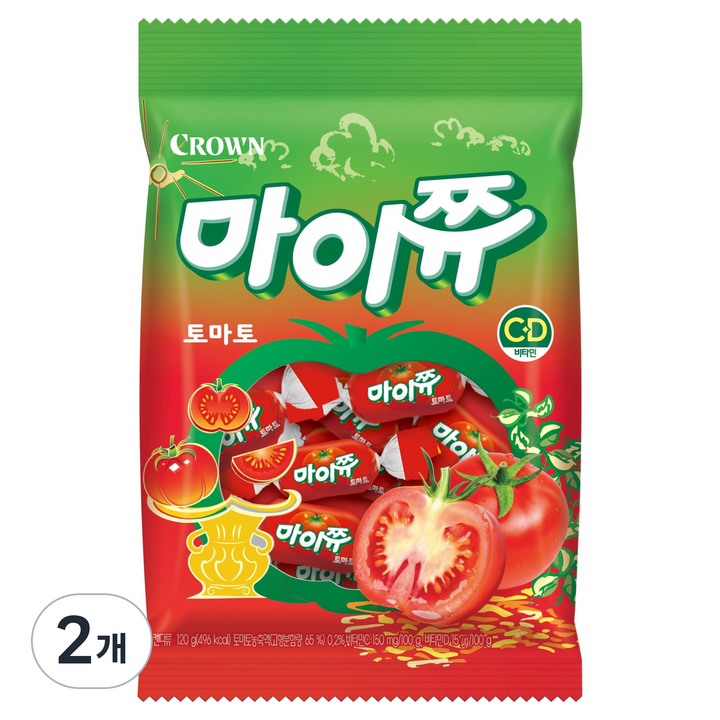 마이쮸 토마토, 120g, 2개