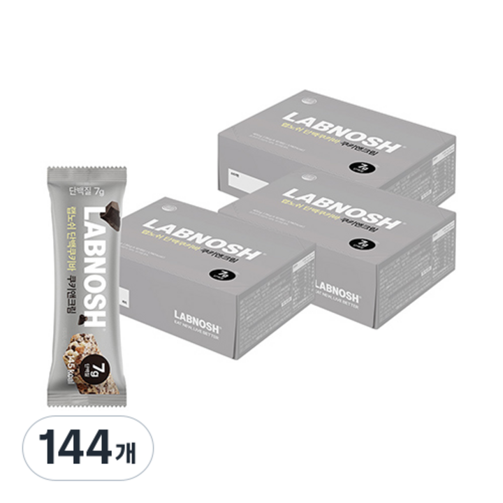 랩노쉬 단백쿠키바, 35g, 144개