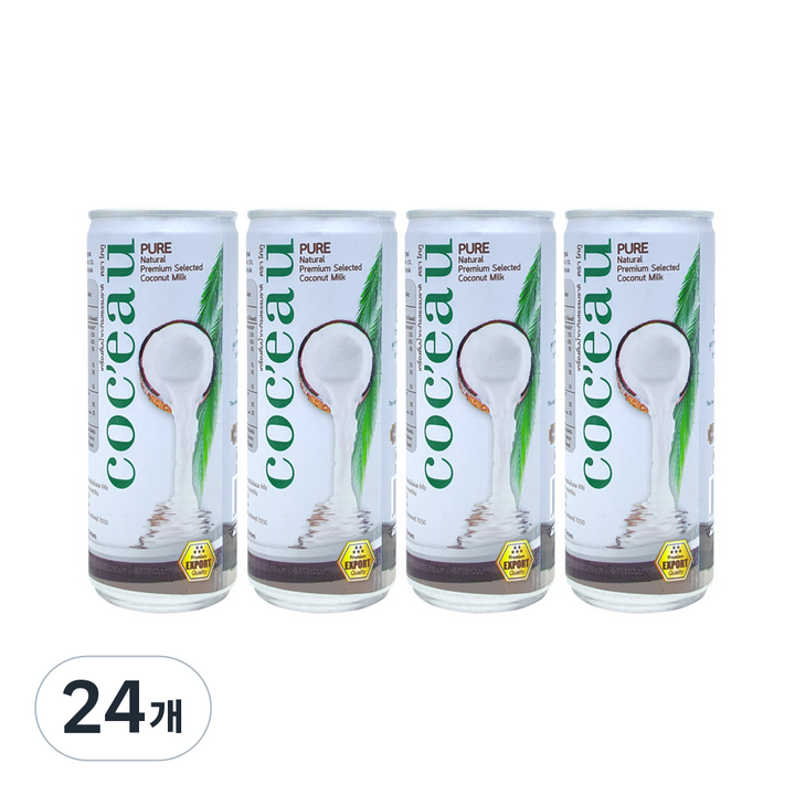 코쿠 코코넛밀크 드링크 오리지널, 240ml, 24개