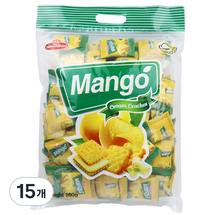 다이아몬드푸드 망고 크림 크래커, 15개, 800g