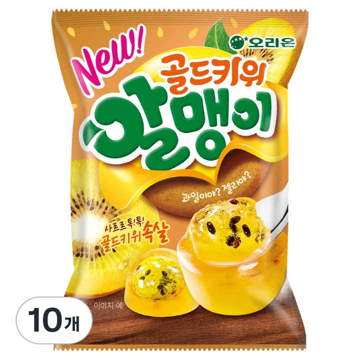 오리온 골드키위 알맹이, 81g, 10개