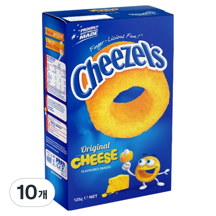 치즐스 치즈맛, 10개, 125g