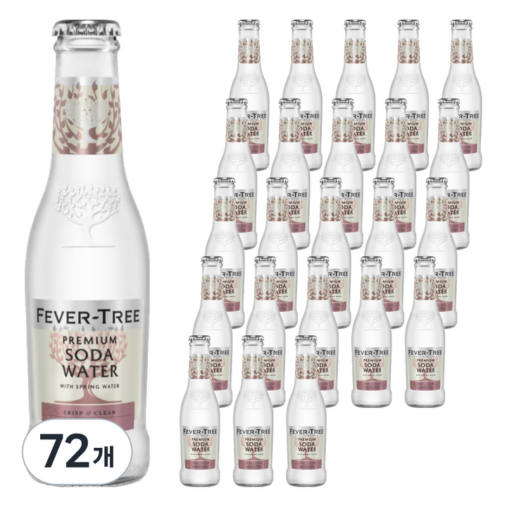 피버트리 프리미엄 소다워터, 72개, 200ml