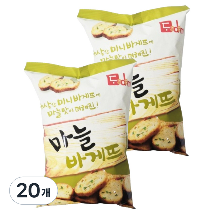 어반티라노 마늘바게뜨 과자, 20개, 90g