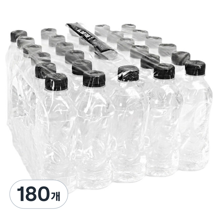 순창샘물 무라벨, 180개, 330ml