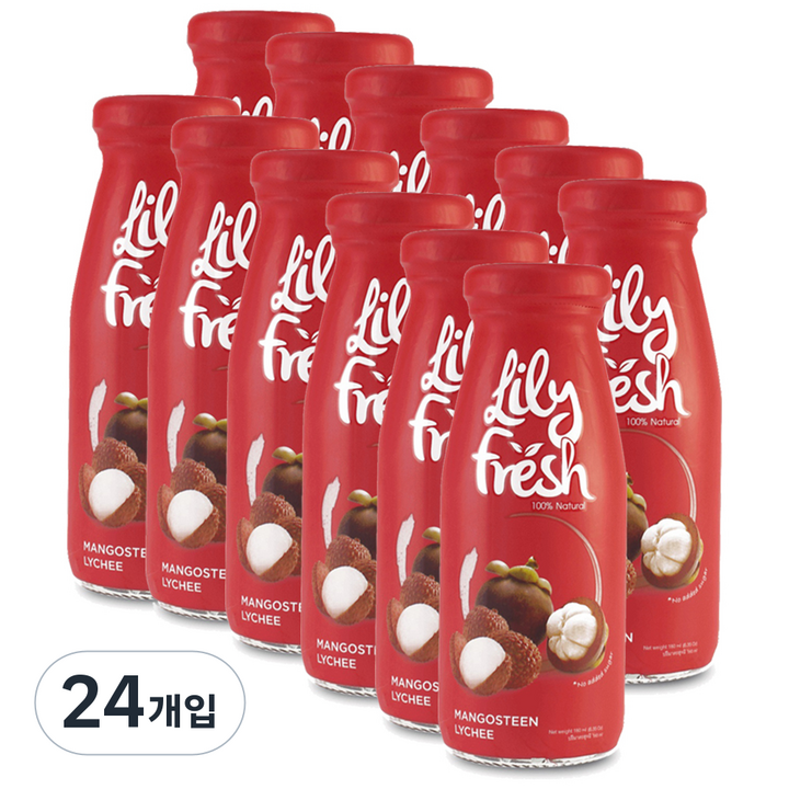 릴리프레쉬 망고스틴 리츠 주스, 180ml, 24개입