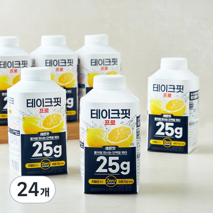 테이크핏 프로 레몬맛, 500ml, 24개