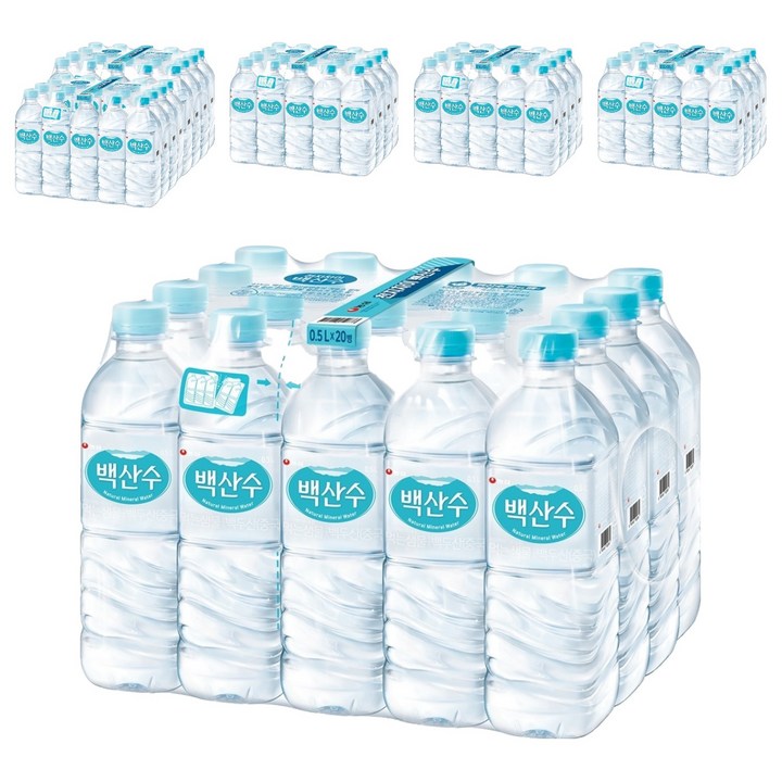 백산수, 500ml, 120개