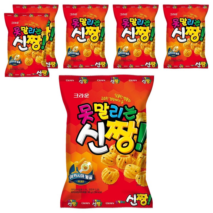못말리는신짱, 245g, 6개