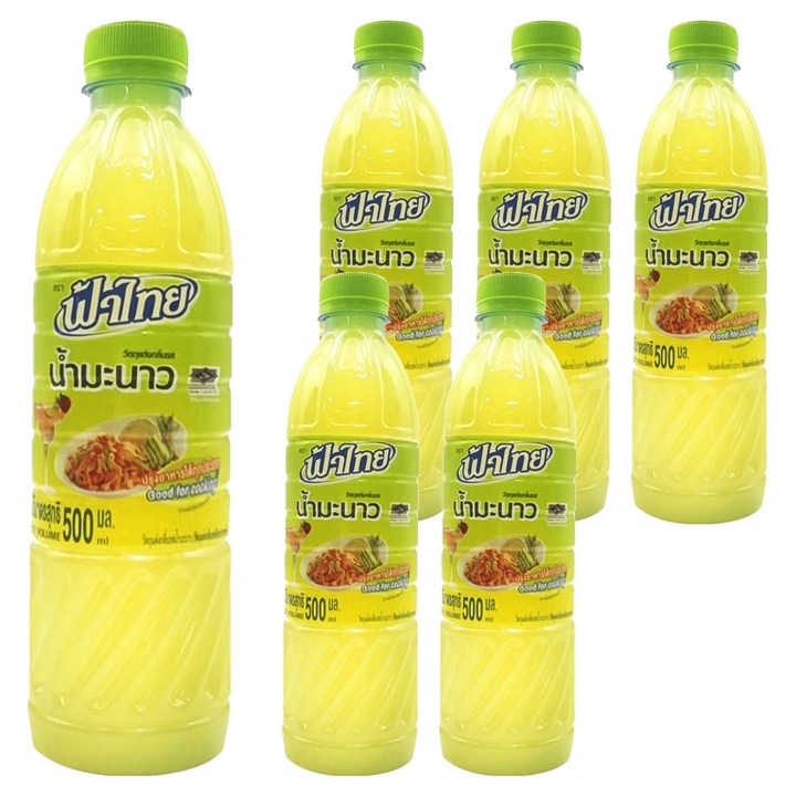 파타이 에프플러스 라임 주스, 500ml, 6개