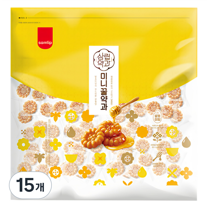 삼립 미니 꿀 약과, 1kg, 15개