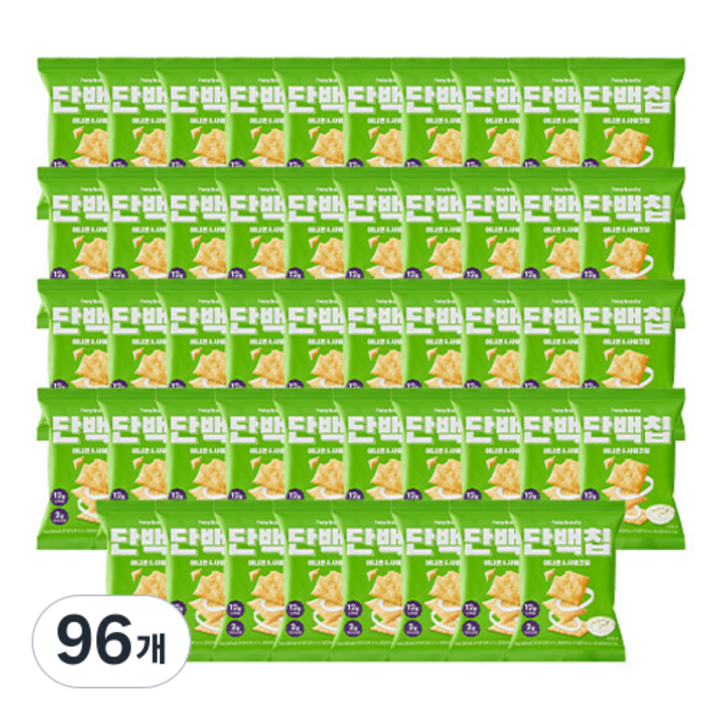 헤이바디 단백칩 어니언 & 사워크림, 50g, 96개