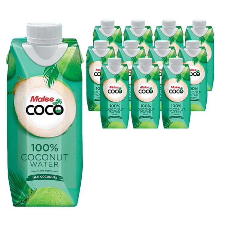말리 코코넛워터, 330ml, 12개
