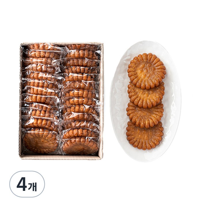 꿀이구마 호박 찹쌀 약과, 1kg, 4개