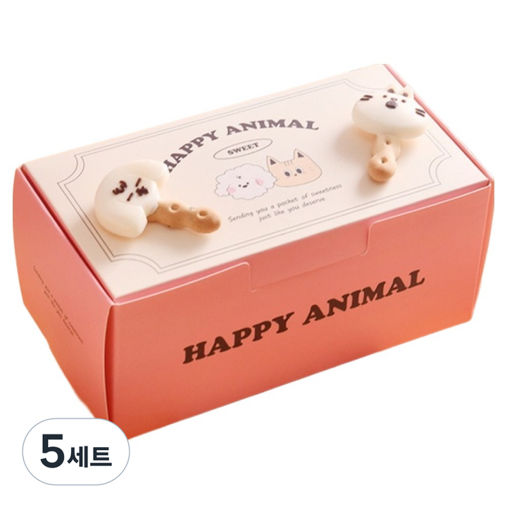 디유 멍냥멍냥 막대과자 초콜릿 만들기 선물 세트 A082, 5세트