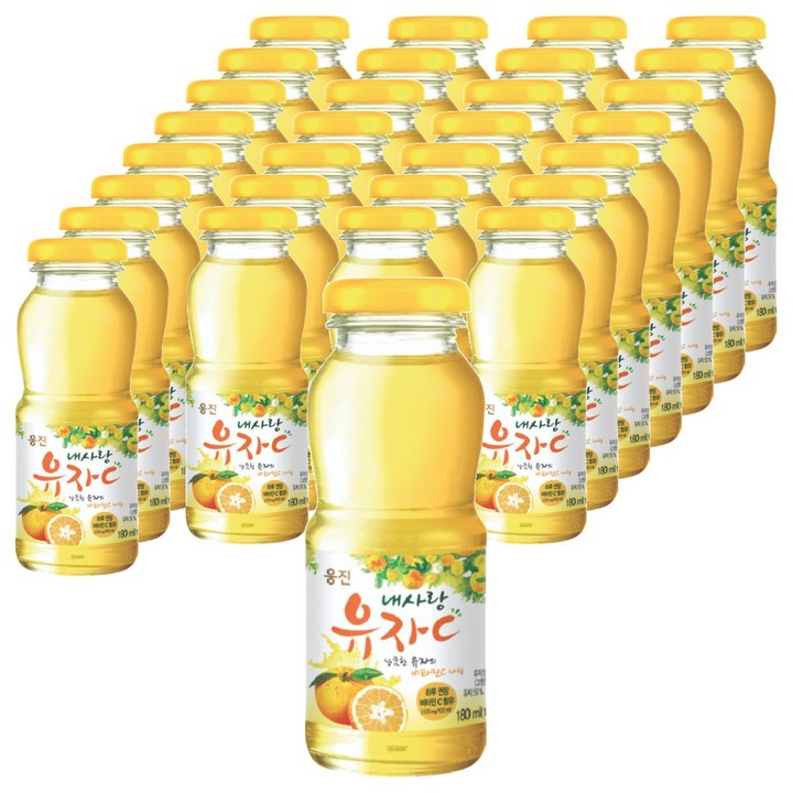 내사랑유자씨, 180ml, 60개
