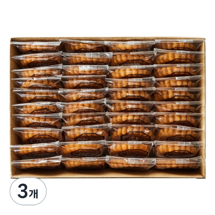 꿀이구마 찹쌀 약과, 3개, 1.2kg