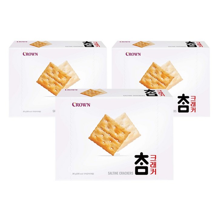 참크래커, 280g, 3개