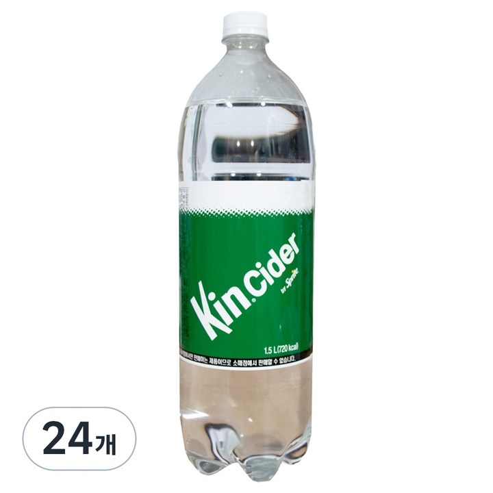 킨사이다 스프라이트 업소용, 1.5L, 24개