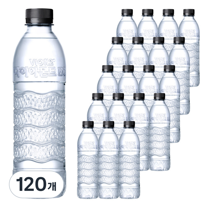 휘오 다이아몬드 EC 무라벨, 120개, 500ml