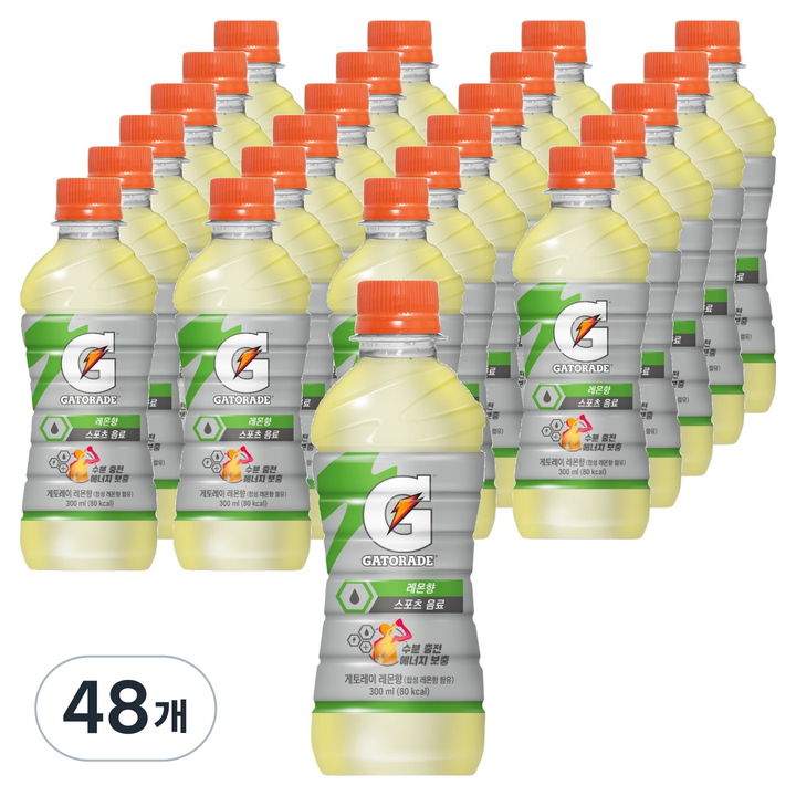 게토레이 레몬, 300ml, 48개