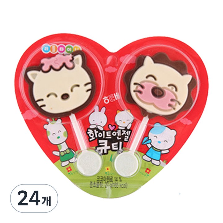해태화이트엔젤 큐티, 27g, 24개