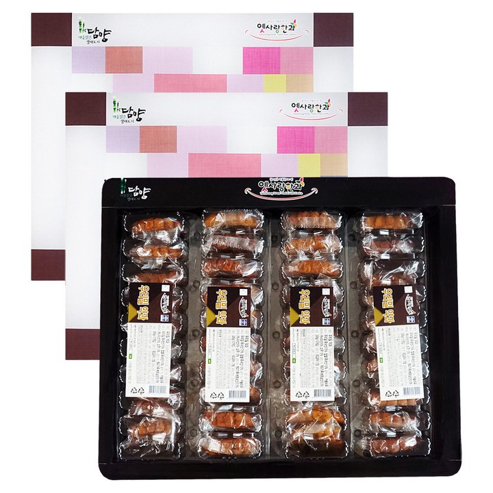 담양한과 우리밀약과 2호 선물세트, 1.72kg, 2세트