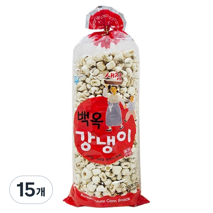 백옥강냉이, 15개, 370g