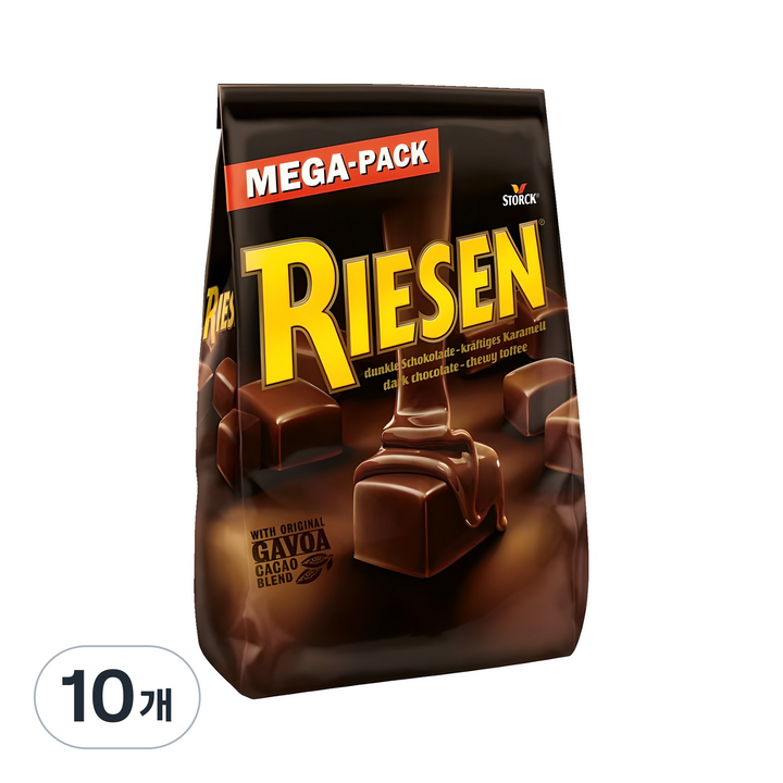 스톡 리젠 초코토피 메가팩, 900g, 10개
