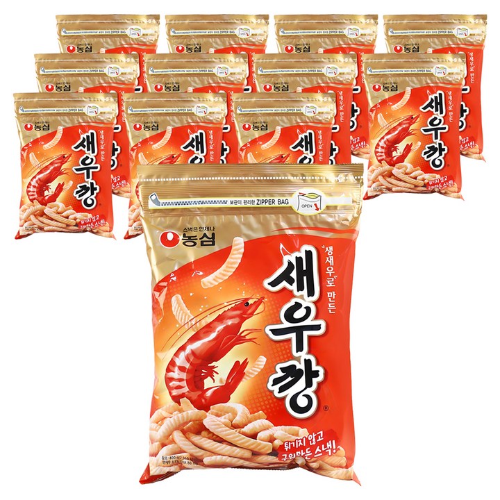 새우깡, 400g, 12개