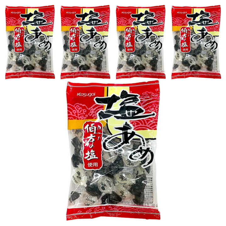 카수가이 시오아메 소금사탕, 140g, 5개