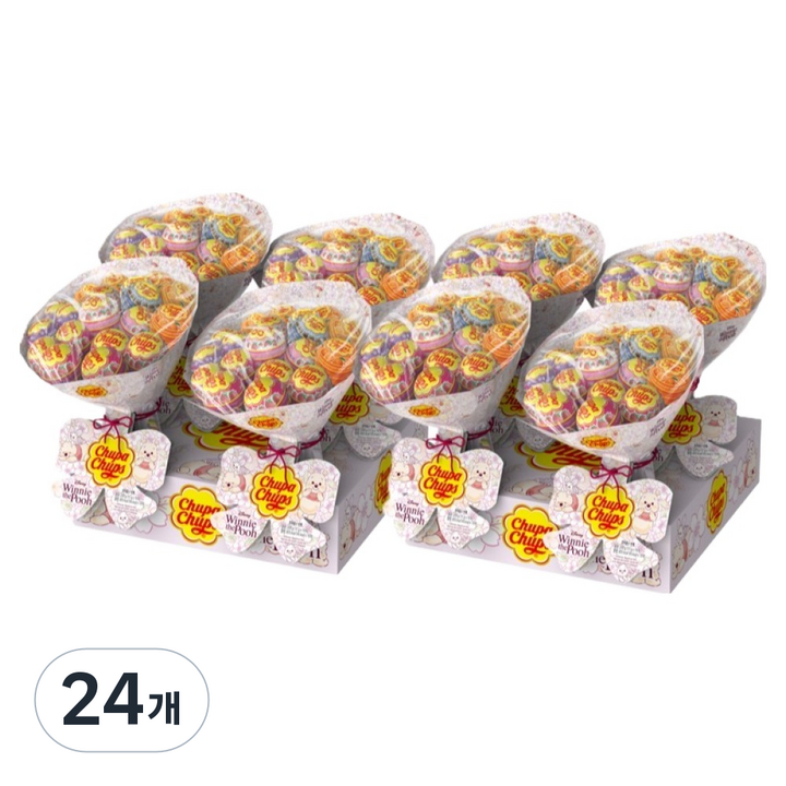 츄파춥스 사탕부케, 209g, 24개