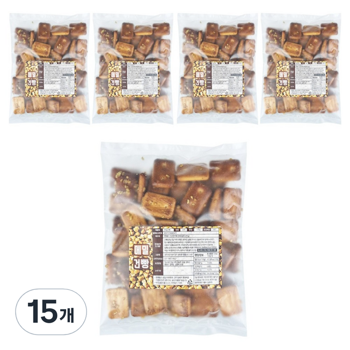 본가 메밀건빵, 15개, 135g