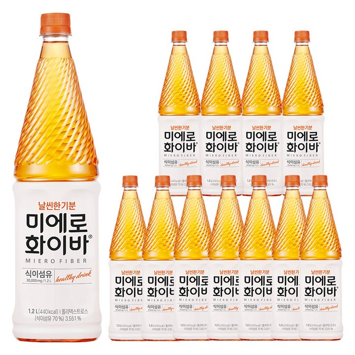 미에로화이바 PET, 1.2L, 12개