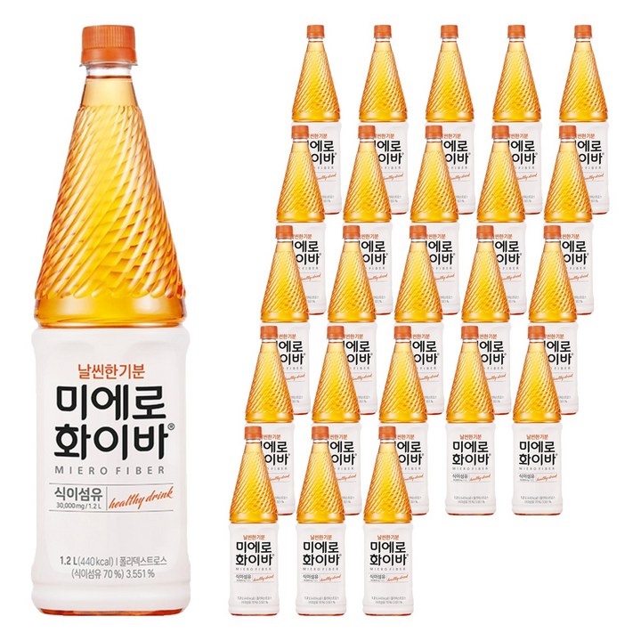 미에로화이바 PET, 1.2L, 24개