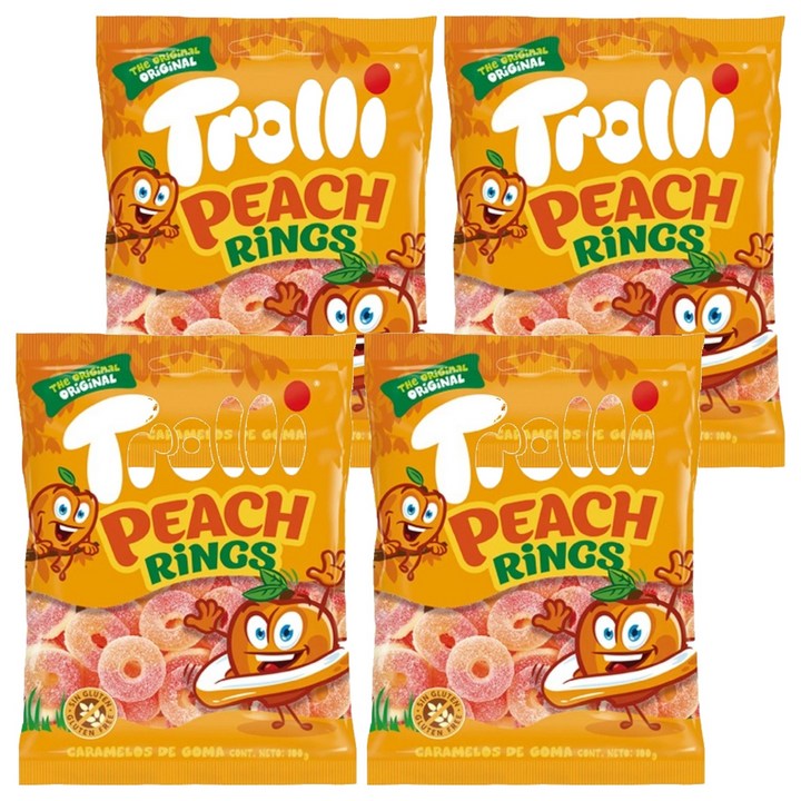 트롤리 피치링스, 100g, 4개
